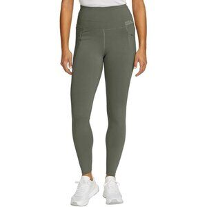 NWOT Eddie Bauer Women's XL High Rise Olive Green Trail Leggings